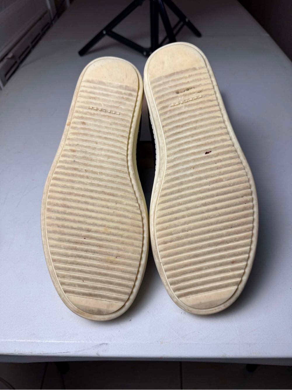 Rick Owens Jumbo Lace Low Top Hollywood Ramones Size 44 / 11 US Sneaker Shoes - Picture 7 of 7